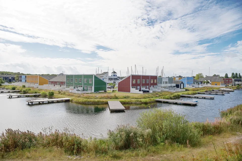 Feriehuse p� de maritime �er ved Landal Ebeltoft med havudsigt