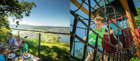 Moseldalen for b&oslash;rnefamilier med familievenlige ferieparker